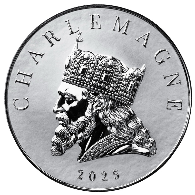 Charlemagne 5oz Silver Commander Coin