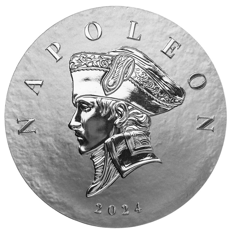 Napoleon Bonaparte 5oz Silver Commander Coin