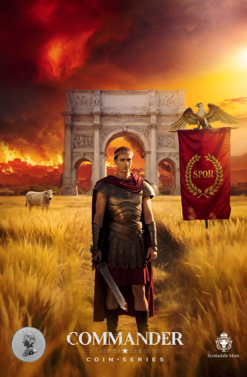 Julius Caesar Commander poster