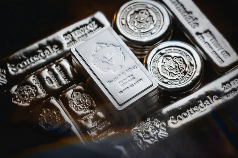 Coin collection photography