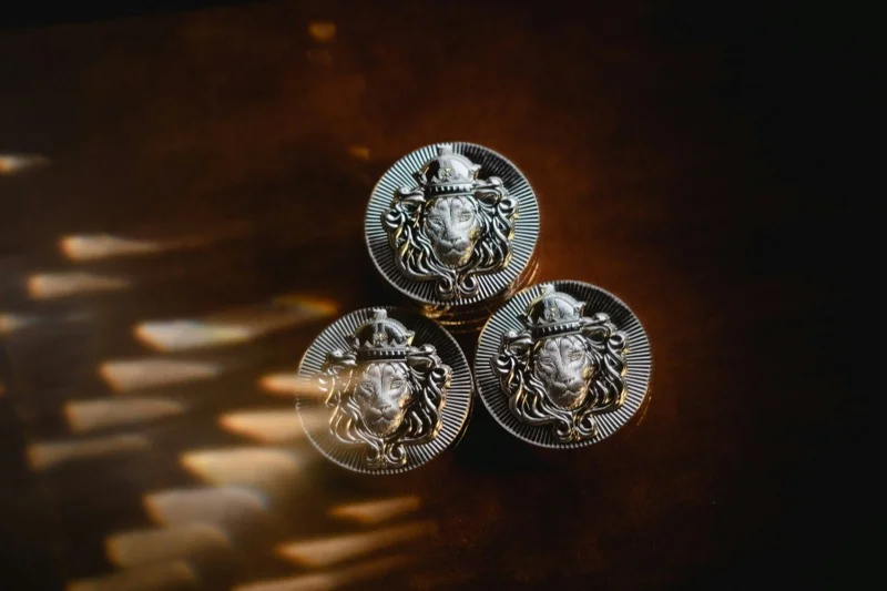 Gold and silver coins